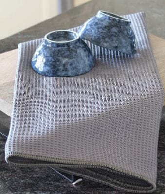 White Magic - Eco Cloth Tea Towel - Pebble Tea Towels The Cooks Kitchen 