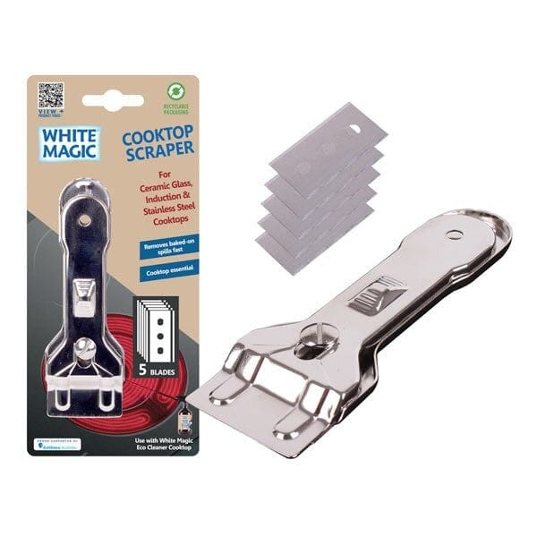 White Magic - Cooktop Scraper Cleaning Equipment The Cooks Kitchen Mandurah 