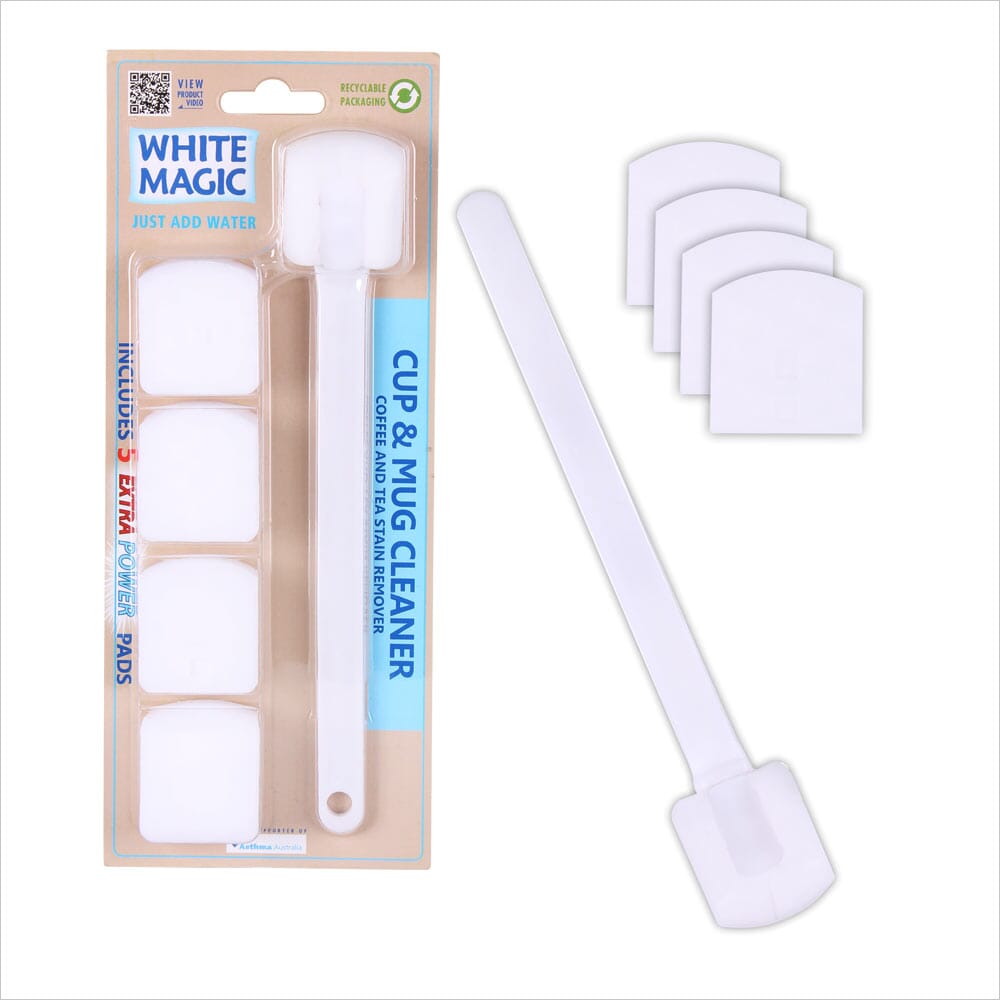 White Magic - Cup & Mug Cleaner Cleaning Equipment The Cooks Kitchen Mandurah 