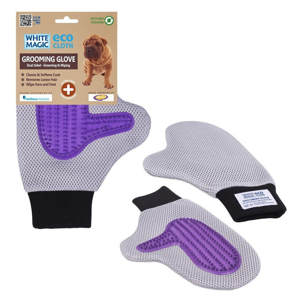 White Magic Eco Cloth - Grooming Glove