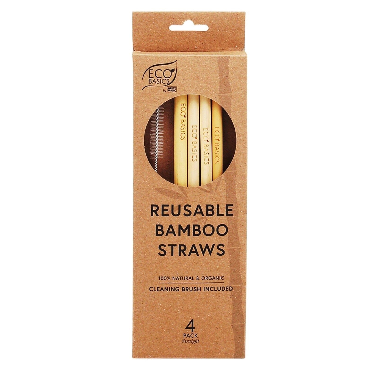 Eco Basics Reusable Bamboo Straws Barware Accessories The Cooks Kitchen 
