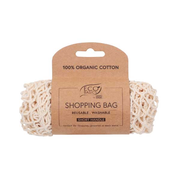 White Magic - Eco Basics - 100% Organic Cotton Shopping Bag