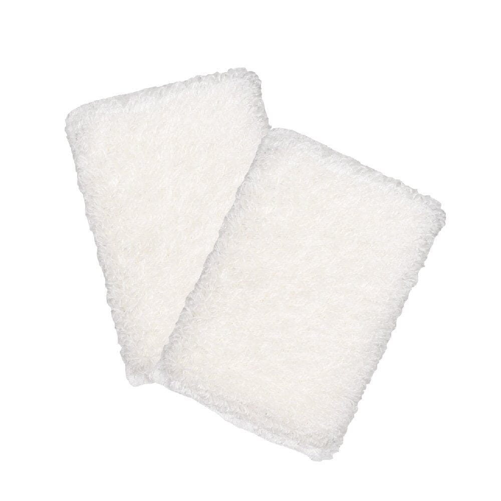 White Magic Eco Basics Bamboo Washing Up Pad 2 Pack Cleaning Equipment The Cooks Kitchen Mandurah 