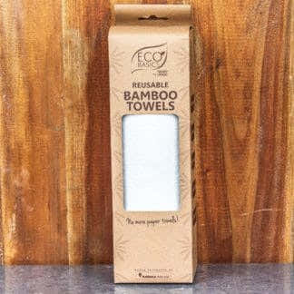 White Basics Reusable Bamboo Towels Cleaning Equipment The Cooks Kitchen Mandurah 