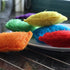 Eco Basics Natural Kitchen Scrubber - Coral Cleaning Cloths The Cooks Kitchen 