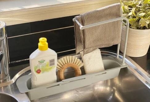 Sink Organiser - Black General Storage The Cooks Kitchen 