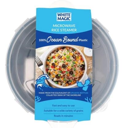 White Magic Microwave Rice Steamer Microwave Cookware The Cooks Kitchen 