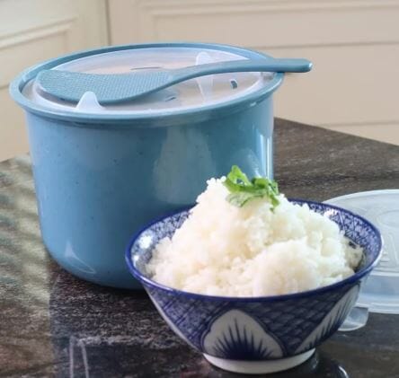 White Magic Microwave Rice Steamer Microwave Cookware The Cooks Kitchen 