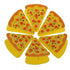 White Magic Cute Bag Clips - Pizza General Storage The Cooks Kitchen 