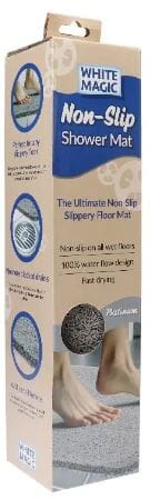 White Magic Non-slip Shower Mat - Platinum Misc The Cooks Kitchen 