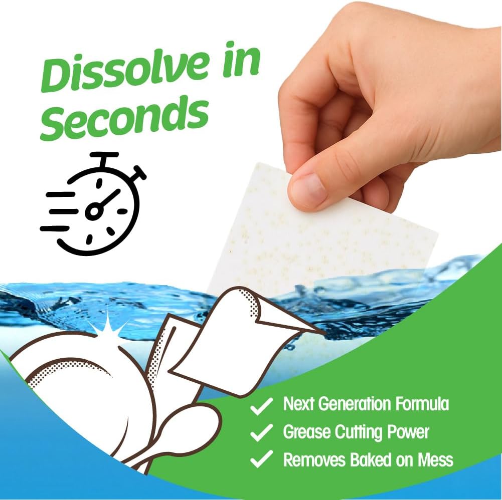 Eco Basics Dishwashing Sheets - Fresh Lemon