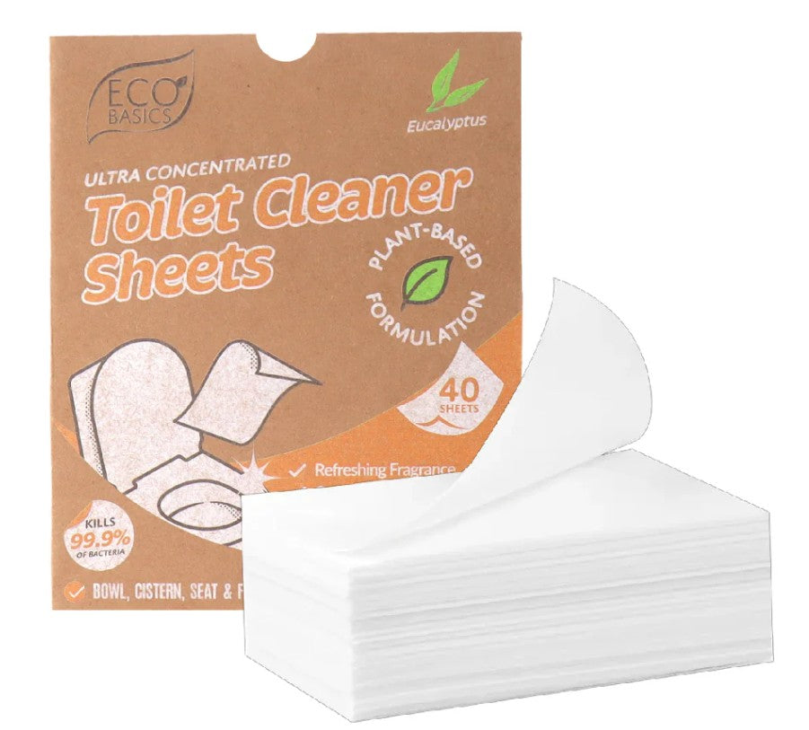 Eco Basics Toilet Cleaner Sheets - Eucalyptus