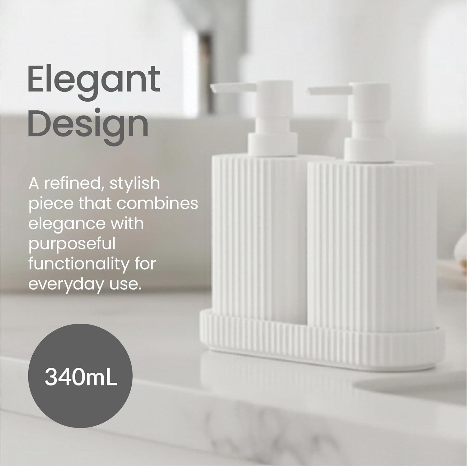 Eco Basics Wash Station White