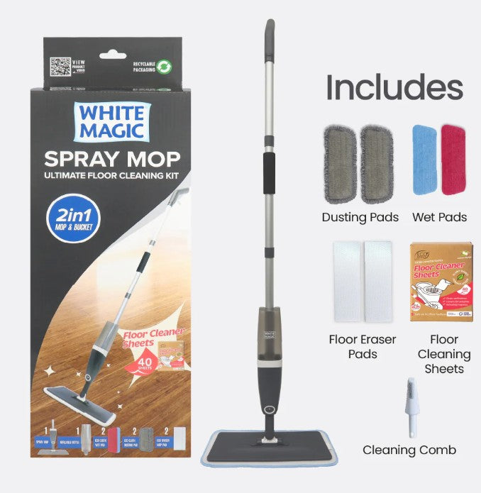 White Magic Spray Mop