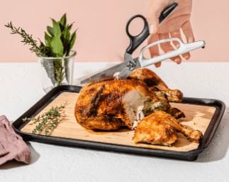 Dreamfarm Bishears -black & White Poultry & Seafood Tools The Cooks Kitchen 
