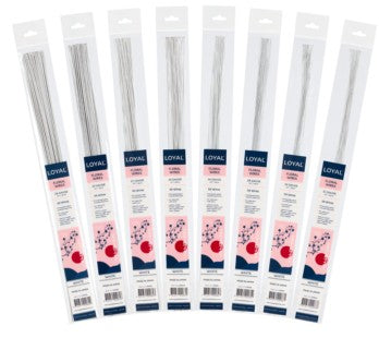 Loyal Floral Wire White 28 Gauge