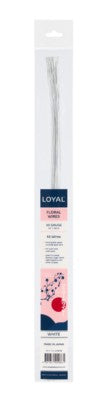 Loyal Floral Wire White 30 Gauge