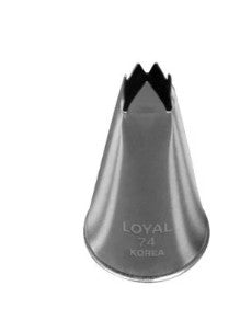 Loyal Piping Tip - No.74 Leaf
