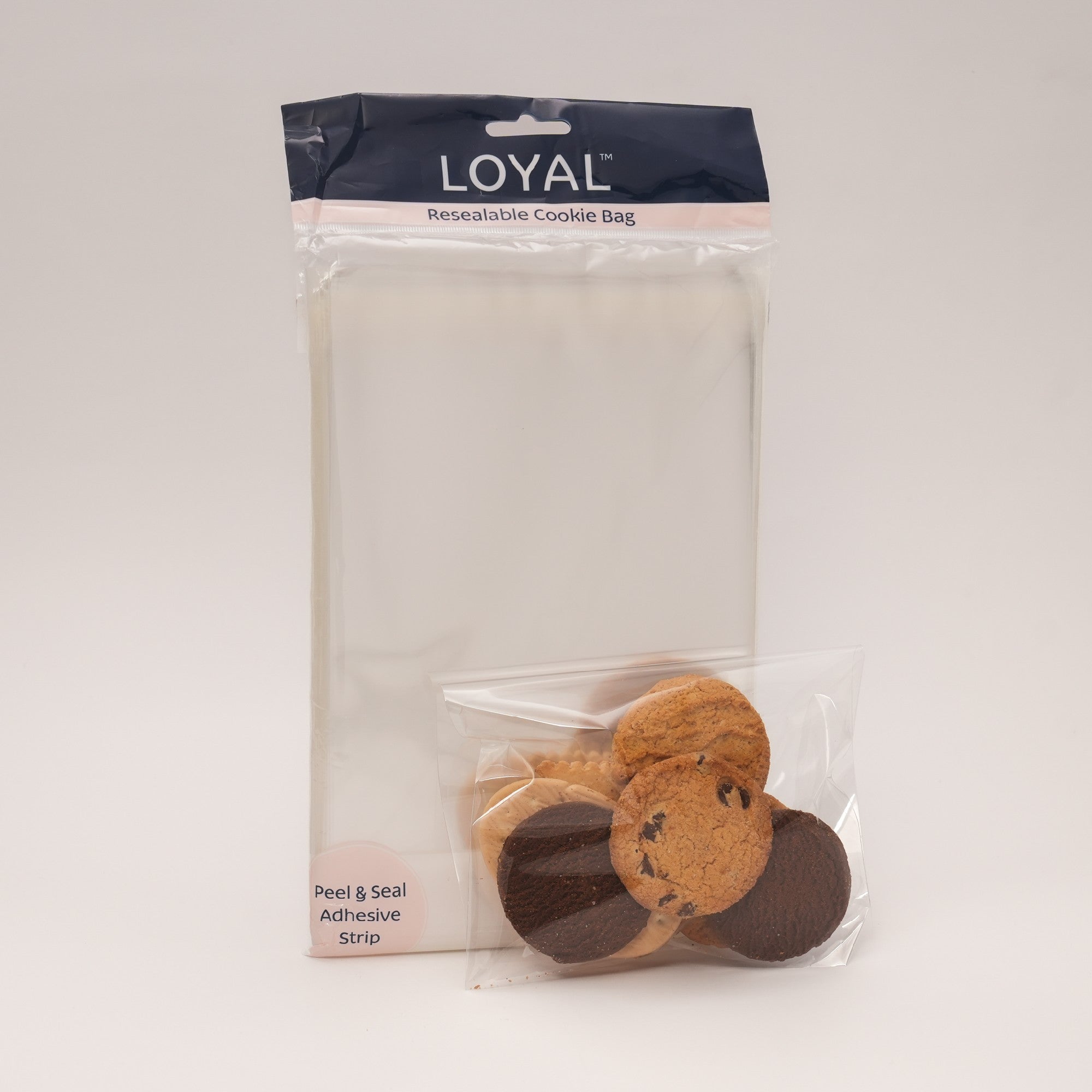 Loyal Resealable Cookie Bag 90x90mm