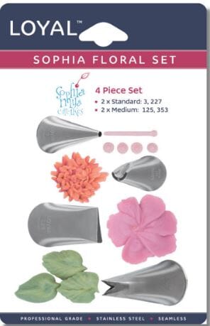 Loyal Sophia Floral Set Piping Tip Sets The Cooks Kitchen 