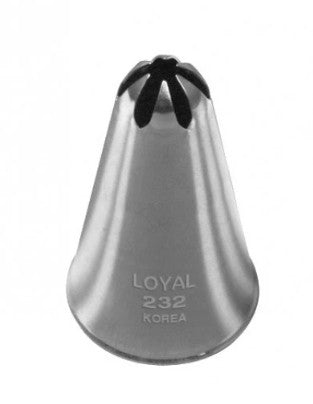 Loyal Piping Tip - No.232 Drop Flower