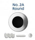 Loyal Piping Tube - No.2a Round