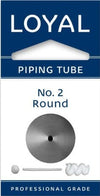 Loyal Piping Tube - No.2 Round