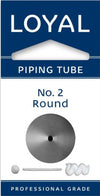 Loyal Piping Tube - No.2 Round