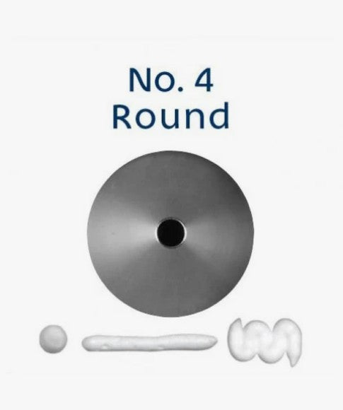 Loyal No.4 Round Piping Tip