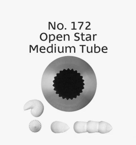 Loyal Piping Tip - No.172 Open Star