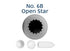 Loyal Piping Tube - No.6b Open Star Piping Tips The Cooks Kitchen 