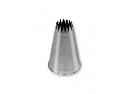 Loyal Piping Tube - No.6b Open Star Piping Tips The Cooks Kitchen 