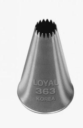 Loyal Piping Tip - No.363 Open Star Piping Tips The Cooks Kitchen Mandurah 