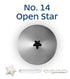 Loyal Piping Tip - No. 27 Closed Star