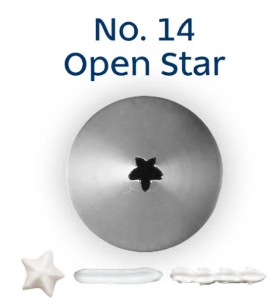 Loyal Piping Tip - No. 14 Open Star