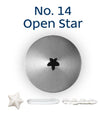 Loyal Piping Tip - No. 14 Open Star
