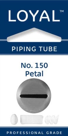 Loyal Piping Tip - No.150 Petal Piping Tips The Cooks Kitchen 