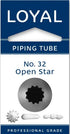 Loyal Piping Tip - No.32 Open Star