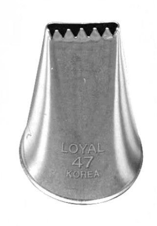 Loyal Piping Tip - No.47 Basket Weave