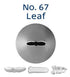 Loyal Piping Tip - No.67 Leaf Piping Tips The Cooks Kitchen Mandurah 