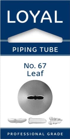 Loyal Piping Tip - No.67 Leaf Piping Tips The Cooks Kitchen Mandurah 