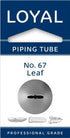 Loyal Piping Tip - No.67 Leaf Piping Tips The Cooks Kitchen Mandurah 