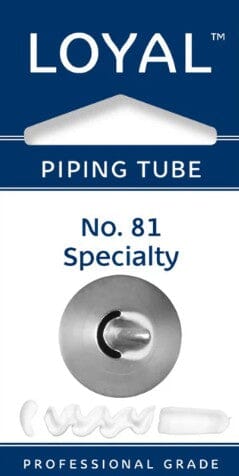 Loyal Piping Tip - No.81 Specialty Piping Tips The Cooks Kitchen 