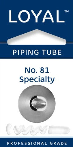 Loyal Piping Tip - No.81 Specialty