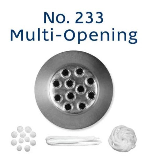 Loyal Piping Tip - No.233 Multi Opening