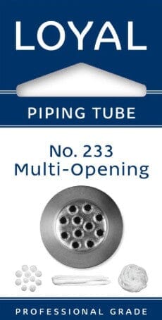 Loyal Piping Tip - No.233 Multi Opening Piping Tips The Cooks Kitchen 
