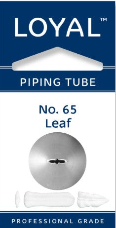 Loyal Piping Tip - No.65 Leaf
