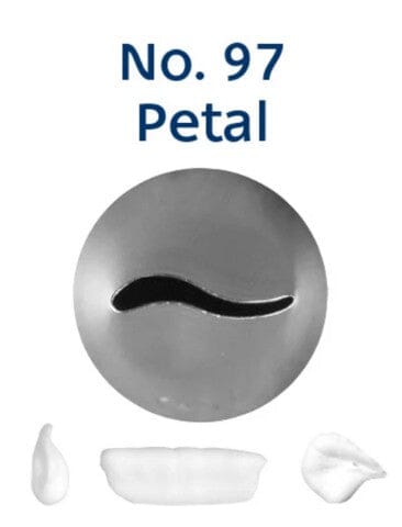 Loyal Piping Tip - No.97 Petal Piping Tips The Cooks Kitchen Mandurah 