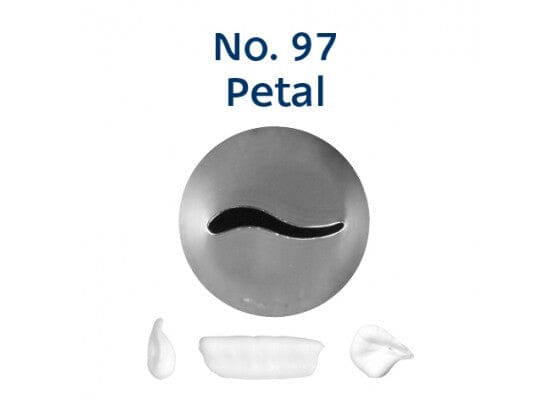 Loyal No. 97 Petal Standard S/s Piping Tips The Cooks Kitchen Mandurah 