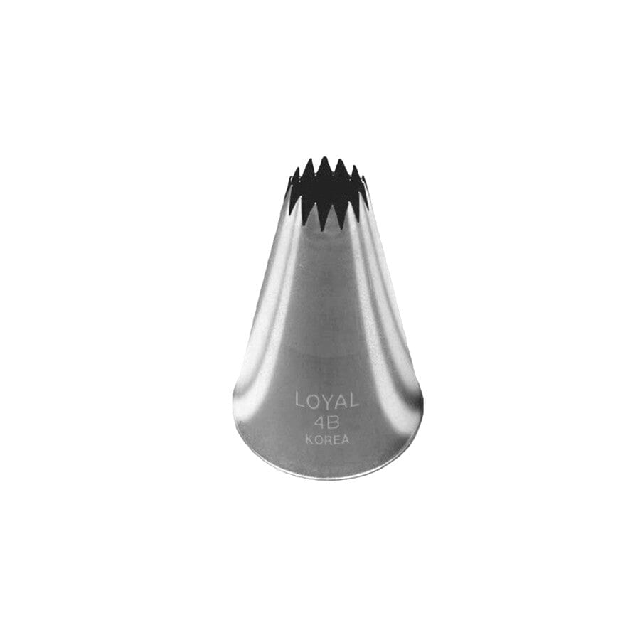 Loyal Piping Tube - No.4b Open Star Piping Tips The Cooks Kitchen Mandurah 